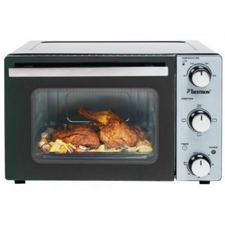 four-grill-20l-silver-et-noir-1300w-bestron