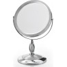 Miroir sur pied métal grossissant X5