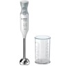 Mixeur plongeant ErgoMixx blanc, 4 lames inox, pied inox,bol 600W  BOSCH