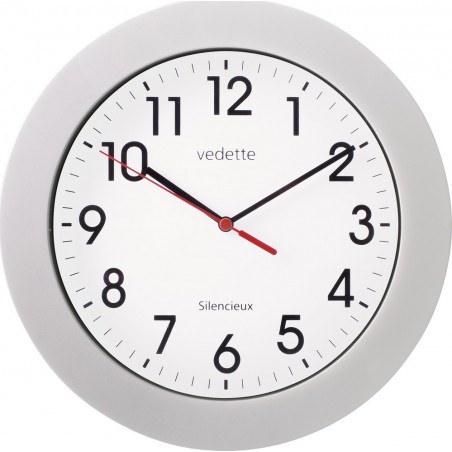 pendule-murale-cerclee-blanche-diam-25cm-trotteuse-silencieuse-vedette