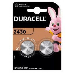 Pile DURACELL Lithium CR2430 BL2