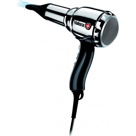 Sèche cheveux Pro léger, en acier, avec ionisateur Chrome 2100W VALERA